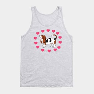 Basset Hound Love Tank Top